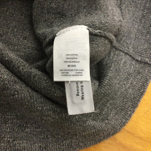 J. Crew Men Cotton Slim Fit Rugged Cotton Sweater Size L - Picture 8 of 10